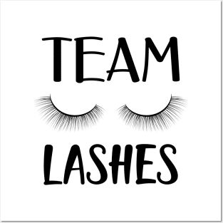 Team Lashes Posters and Art